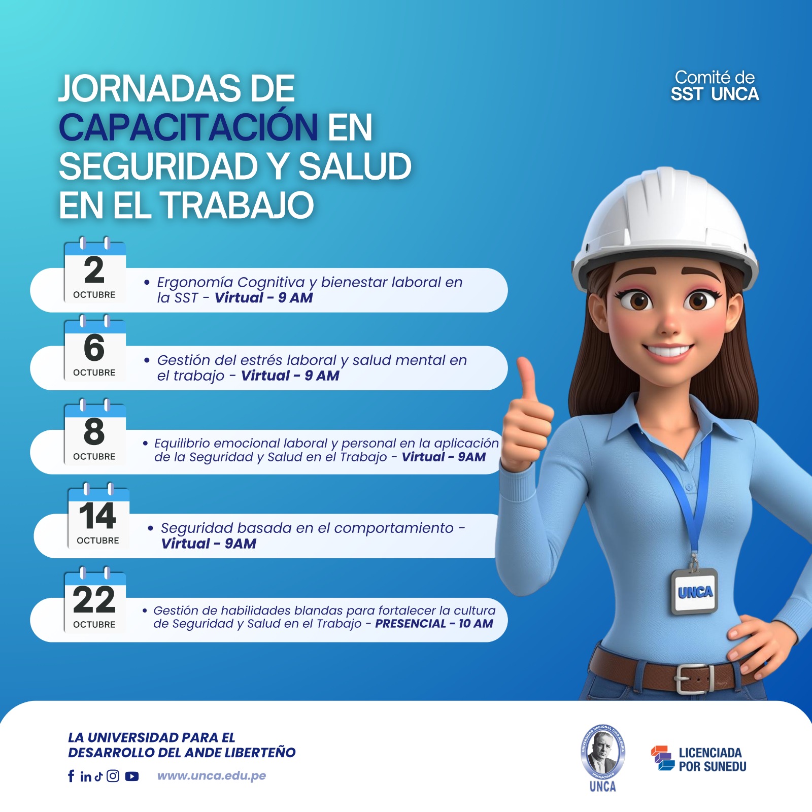 Capacitación de Seguridad y salud en el trabajo